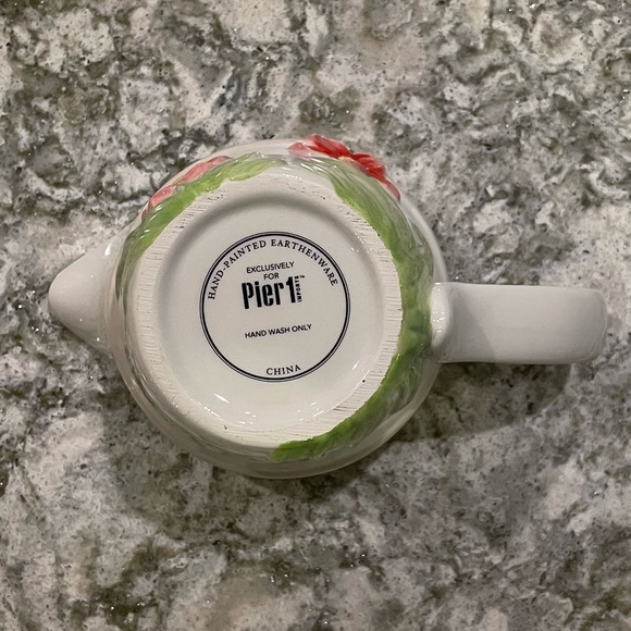 Pier 1 Floral Creamer Server - Picture 11 of 12